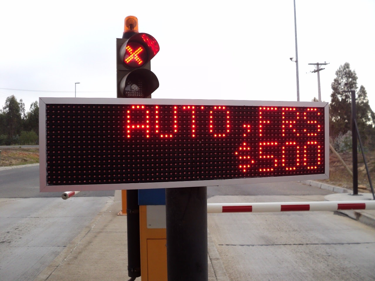 LETRERO LED DOBLE LINEA